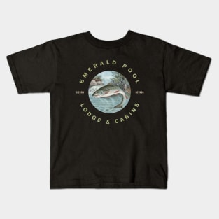 Emerald Pool Lodge by © Buck Tee Originals Kids T-Shirt